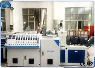 Υψηλή διπλή βίδα 80kg/h γραμμών παραγωγής μηχανών εξώθησης σωλήνων PVC παραγωγής