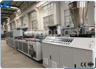 Αυτόματη πλαστική μηχανή εξώθησης γραμμών παραγωγής σχεδιαγράμματος για τις πρώτες ύλες PVC/WPC