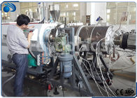 HDPE 75~250mm γραμμή παραγωγής μηχανών εξωθητών σωλήνων για το σωλήνα παροχής νερού/το σωλήνα αερίου