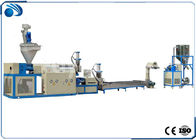 Διπλή γραμμή σκηνικής πλαστική ανακύκλωσης Pelletizing ο εξοπλισμός για τα απορρίματα 100~500kg/h PE CP PP