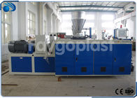 Κωνική δίδυμη μηχανή εξωθητών PVC βιδών, πλαστική γραμμή 250-380kg/h εξώθησης φύλλων