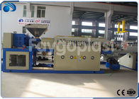 100kg/h πλαστική Pelletizing μηχανή απορριμάτων PE CP PP, διπλή γραμμή σκηνικής κοκκοποιώντας ανακύκλωσης