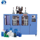 Διπλή μηχανή σχηματοποίησης χτυπήματος εξώθησης σταθμών για τα καθαριστικά μπουκάλια πλυντηρίων 8-12L