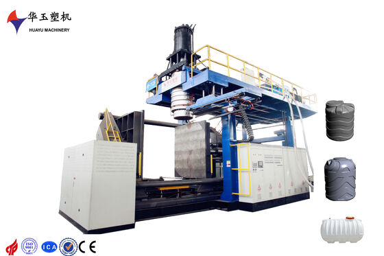 Μηχανή χύτευσης IBC με 3 στρώσεις συμ-εξόδου 3000L με έλεγχο οθόνης αφής PLC+